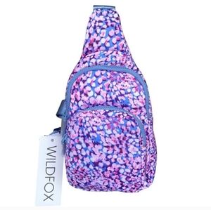 Wildfox Floral Sling Back Bag